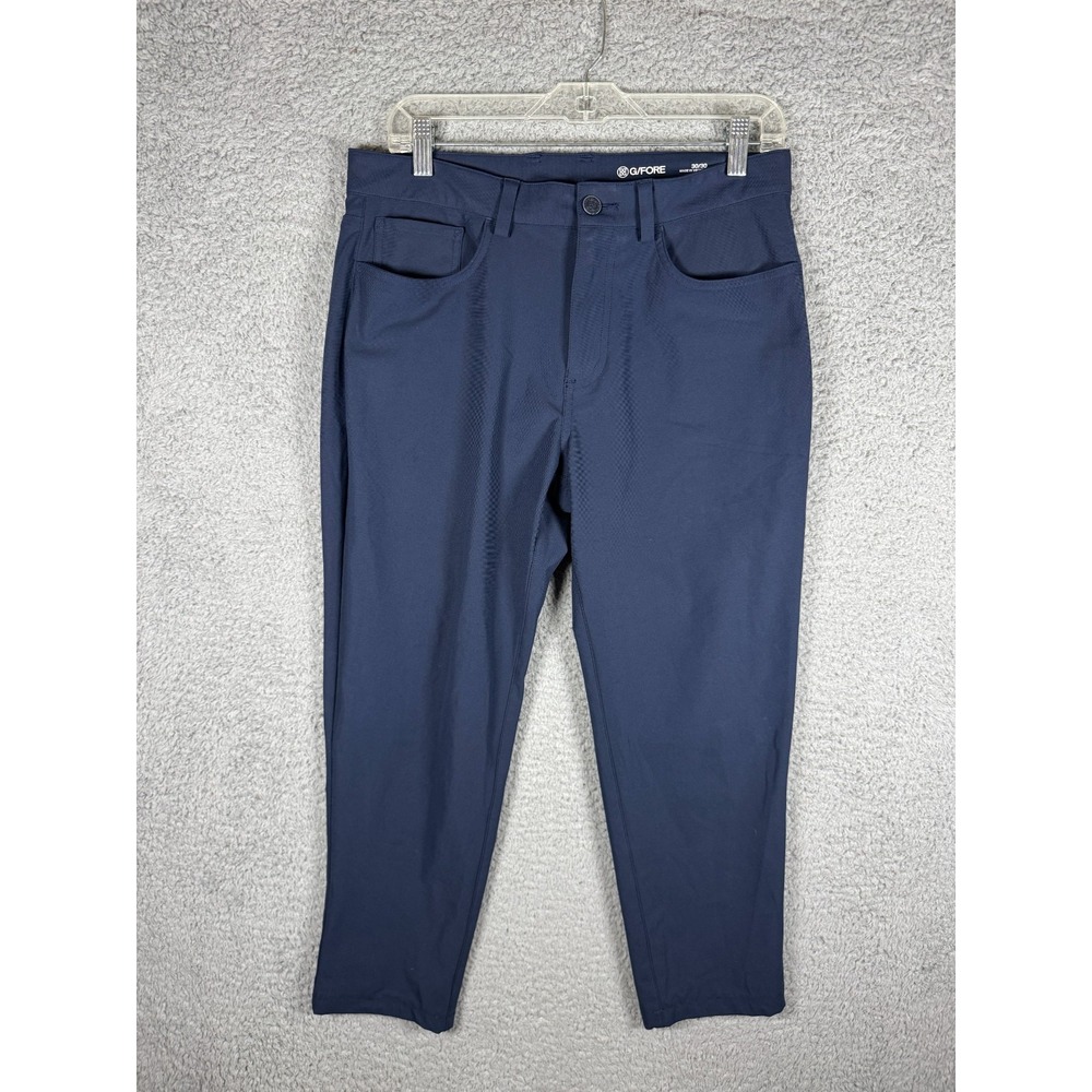 G/FORE G4 Men's Tour 5 Pocket 4-Way Stretch Pant Navy Golf 30x30 (Actual 31x24)